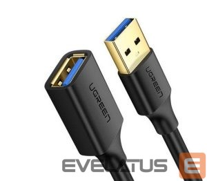 Üleminek Ugreen  Cable cord extension adapter USB 3.0 (female) - USB 3.0 (male) 2 m Black