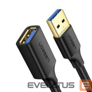 Üleminek Ugreen  Cable cord extension adapter USB 3.0 (female) - USB 3.0 (male) 2 m Black