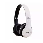 Juhtmevabad kõrvaklapid iWear  BITS Noise Cancell Foldable Bluetooth 5.0 Wireless Headset FM Radio / MP3 Mico SD and Phone White