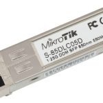 Server – muud tarvikud Mikrotik  S-85DLC05D SFP, Multi-Mode Fiber, Dual LC, 10/100/1000 Mbit/s, Wavelength 850 nm, Maximum transfer distance 550 m, -40 to 70C 