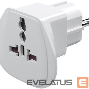 Muu arvutitarvik Goobay  Travel adapter, (UK, US, IT, CH, to EU), 94026. 