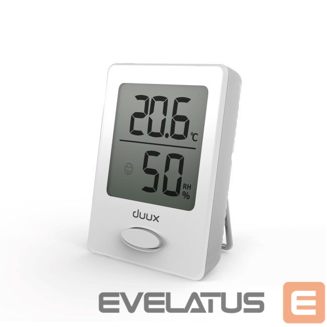 Muud väikesed kodumasinad Duux Sense Hygrometer + Thermometer, White, LCD display