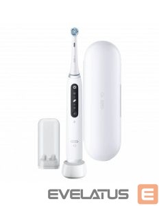 Hambahari Oral-B  Electric Toothbrush iO5 Rechargeable, For adults, Number of brush heads included 1, Quite White, Number of teeth brushing modes 5 
