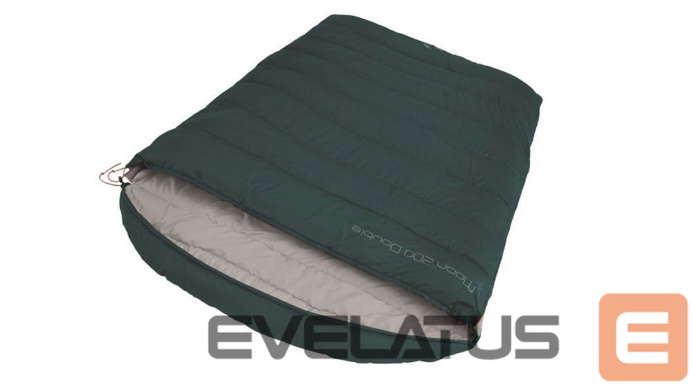 Muud kaubad Easy Camp Moon 200 Double, Sleeping Bag, 220 x 150 cm, 2 way open - auto lock, L-shape, Teal