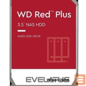 Kõvaketas HDD Western Digital  HDD||Red Plus|4TB|SATA|256 MB|5400 rpm|3,5"|WD40EFPX 
