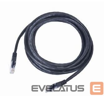 Võrgulülitid Gembird PATCH CABLE CAT5E UTP 1M/BLACK PP12-1M/BK