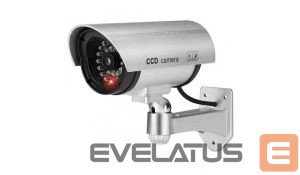 Videokaamera iWear  IR1 CCTV IR Outdoor Home Security Duymmy Fake Camera with flashing red light 2x AA battery Sil 