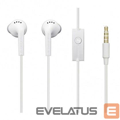 Kõrvaklapid Samsung EHS61ASFWE Universal Original Stereo 3.5mm Headset with Cable 1.2m Microphone White (OEM)