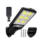 LED taskulamp Elight  LU17 Solar LED Street Light 120 COB PIR Sensor + Waterproof Design ABS Construction Black