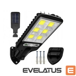 LED taskulamp Elight  LU17 Solar LED Street Light 120 COB PIR Sensor + Waterproof Design ABS Construction Black
