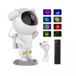 LED Projektor CP  3D Astronout 360 degree Rotate Head Star Sky & Nebula projector with Remote White