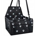 Teine toode iLike  Small Dog & Cat Car Travel Carrier Waterproof & Foldable Black Paw Print 