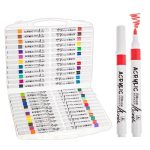 Mänguasjad iLike  Marker Set 60 Colors Dual-Tip Professional Drawing Markers Multicolor 