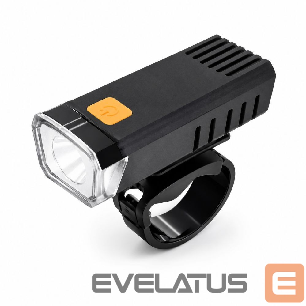 Jalgratta tarvik iLike USB Rechargeable Bike Front Light, JH420 High Brightness LED Bicycle Headlight, IP65 Waterproof Cycling Light for MTB, Road Bike & E-Bike Black
