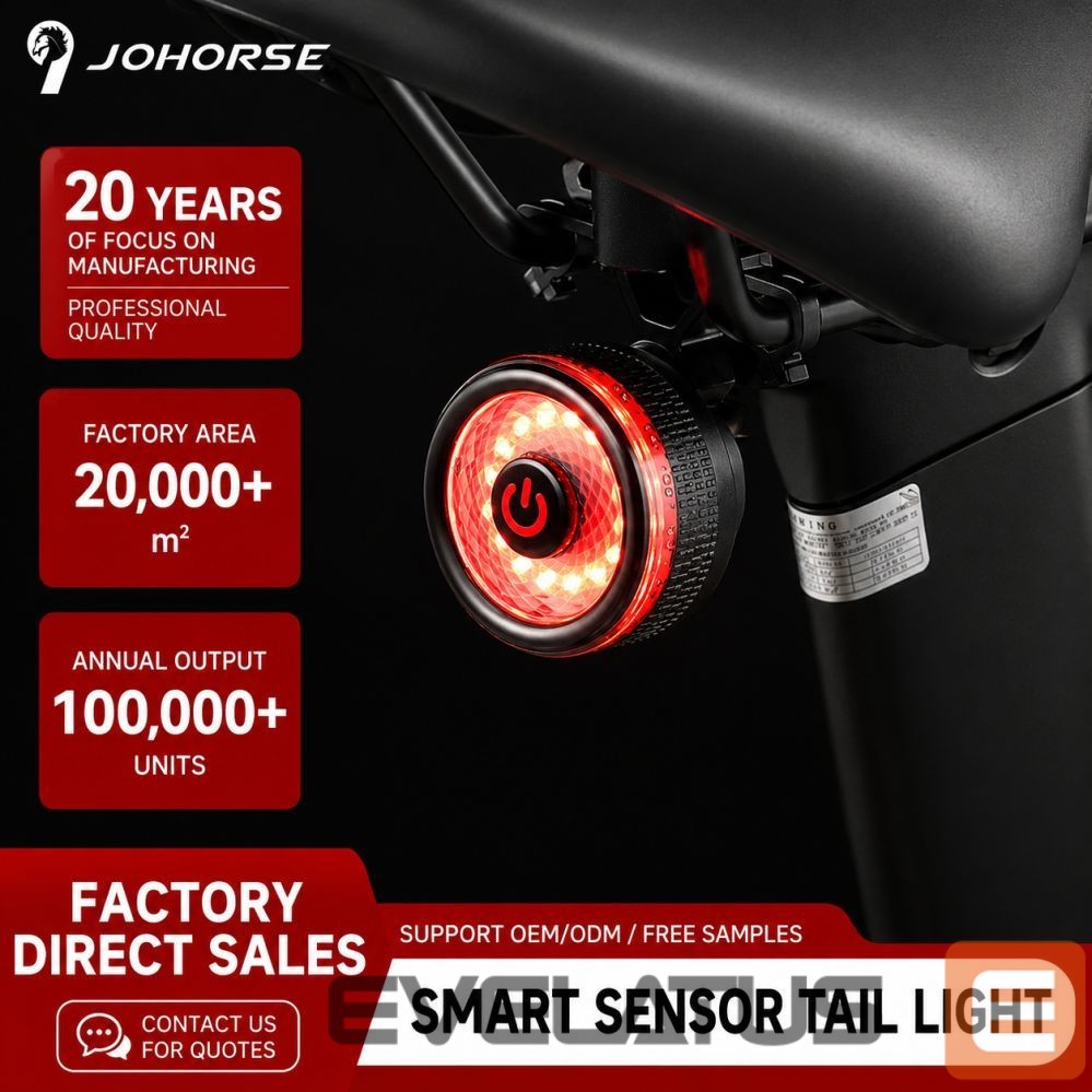 Jalgratta tarvik iLike Smart Bike Tail Light, USB Rechargeable LED Bicycle Rear Light with Brake Sensor, Auto Sleep Mode & Vibration Wake-Up