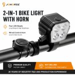 Jalgratta tarvik iLike  120dB Electric Bike Horn with Wired Remote Button, Waterproof Bicycle Horn for Bikes & E-Scooters 