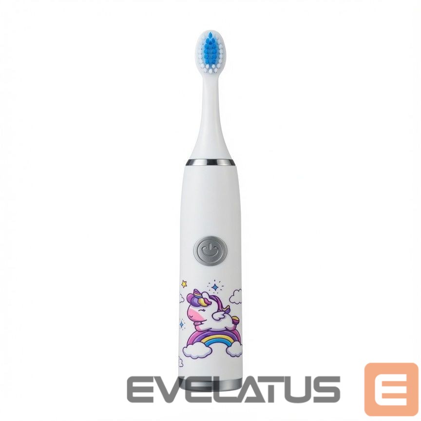 Hambahari iLike Kids W3 Electric Toothbrush (Battery-Powered) +3 attachments White