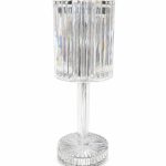 Laualamp iLike  Crystal Touch RGB LED Table Lamp with Bluetooth Speaker, Ambient Night Light & Remote Control 