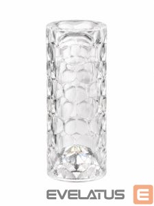 Laualamp iLike  Crystal Bubble Touch RGB LED Table Lamp with Bluetooth Speaker 