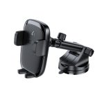 Autolaadijad Acefast  IN-CAR Phone Holder With 15W FAST Wireless Charger Black