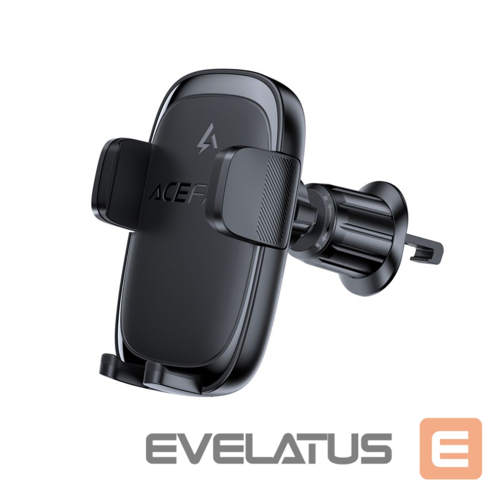 Automaatne hoidja Acefast D48 Car Air Vent Mount with Wireless Charger Black