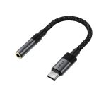 Adaptrid Acefast  USB-C to 3.5mm Acefast J12 Audio Adapter Black
