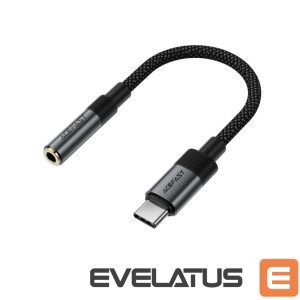 Adaptrid Acefast  USB-C to 3.5mm Acefast J12 Audio Adapter Black
