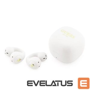 Juhtmevabad kõrvaklapid Guess  Mini Classic Logo OWS Wireless Earphones White