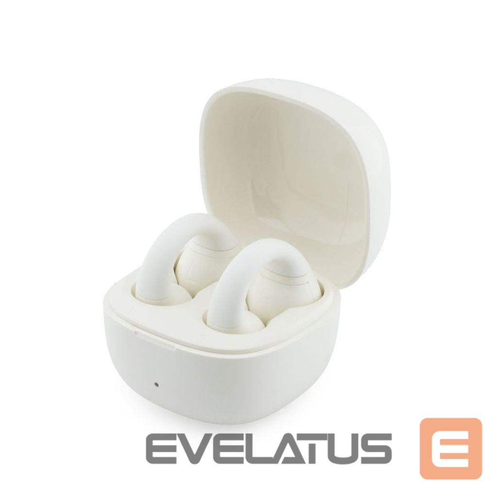 Juhtmevabad kõrvaklapid Guess Mini Classic Logo OWS Wireless Earphones White
