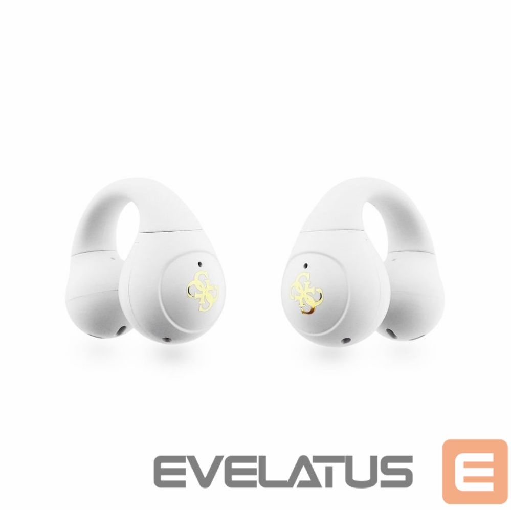 Juhtmevabad kõrvaklapid Guess Mini Classic Logo OWS Wireless Earphones White