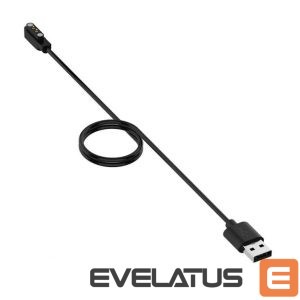 Laadija iWear  CH2 Universal USB 1m Power Cable Smart Watch 2-pin 4mm magnetic charger 