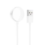 Laadija iWear  CH3 Universal USB 1m Power Cable Smart Watch 3.5W Wireless charger pad White
