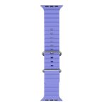 Rihm iWear  S1 Grooved Soft Silicone 20mm strap for Apple Watch 49mm / 45mm / 44mm / 42mm Lilac