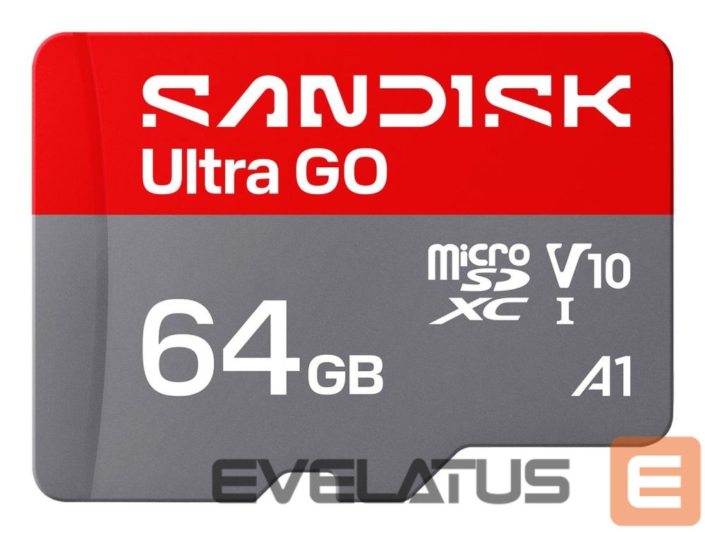 Muu arvutitarvik SANDISK BY WESTERN DIGITAL MEMORY MICRO SDXC 64GB UHS-I/SDSQUGN-064G-GN6MN