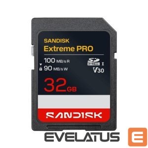 Muu arvutitarvik SANDISK BY WESTERN DIGITAL  MEMORY SDHC 32GB UHS-1/SDSDXXO-032G-GSCIN 