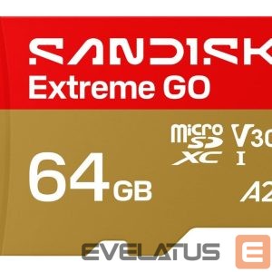 Muu arvutitarvik SANDISK BY WESTERN DIGITAL  MEMORY MICRO SDXC 64GB UHS-I/SDSQXGN-064G-GN6MN 