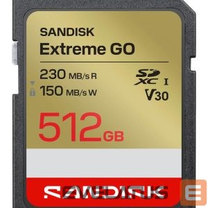 Muu arvutitarvik SANDISK BY WESTERN DIGITAL  MEMORY SDXC 512GB UHS-I/SDSDXGN-512G-GNCIN 