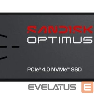Kõvaketas SSD SANDISK BY WESTERN DIGITAL  SSD||300xTBW rating|MTBF 1750000 h|Read speed 6600 MB/s|Write speed 5600 MB/s|NVMe Yes|PCI Express 4.0|M.2|500 GB|SDSP51500GAN-000E0 
