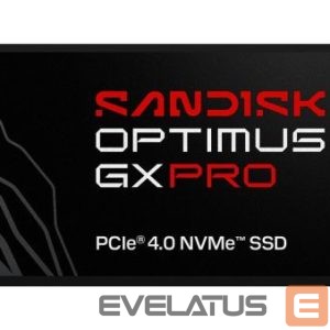 Kõvaketas SSD SANDISK BY WESTERN DIGITAL  SSD||1200xTBW rating|MTBF 1750000 h|Read speed 7300 MB/s|Write speed 6600 MB/s|NVMe Yes|PCI Express 4.0|M.2|2000 GB|SDSP81200TAN-000E0 