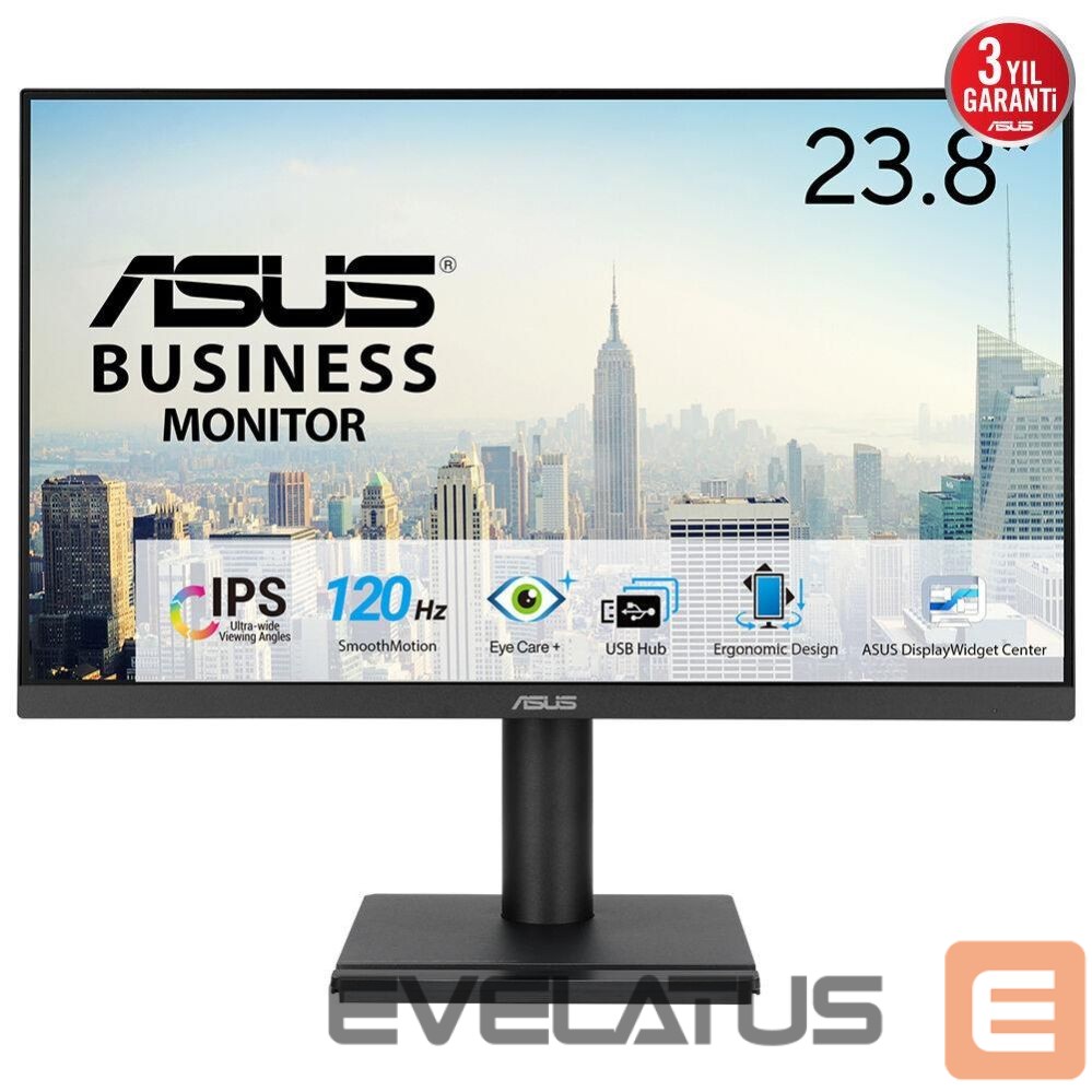 Monitorid Asus LCD Monitor||23.8 "|1920 x 1080 pixels|Full HD|Native aspect ratio 16:9|LED|Flat|90LM02W1-B01171