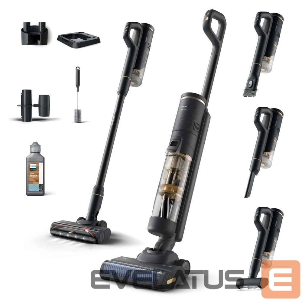 Tolmuimeja Philips Vacuum Cleaner||XW7264/11|Dry&wet|3-in-1 stick vacuum|Black|Bagless|Battery| 4.5 kg|XW7264/11