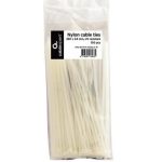 Võrgulülitid Gembird  CABLE ACC TIES NYLON 100PCS/NYTFR-250X3.6-W 
