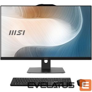 Muu arvutitarvik MSI  Monoblock PC||CPU Intel|Intel Core 5|Intel Core 5|120U|RAM 16 GB|DDR5-SDRAM|Screen 27 "|1920 x 1080 pixels|Storage 512 GB|SSDs 512 GB|Not available|On-board graphics Yes|Intel® Graphics|Black|MODERNAM272P1M-1293XEU 
