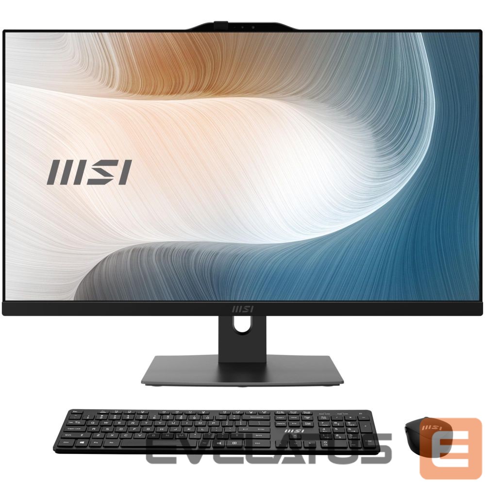 Muu arvutitarvik MSI Monoblock PC||CPU Intel|Intel Core 5|Intel Core 5|120U|RAM 16 GB|DDR5-SDRAM|Screen 27 "|1920 x 1080 pixels|Storage 512 GB|SSDs 512 GB|Not available|On-board graphics Yes|Intel® Graphics|Black|MODERNAM272P1M-1293XEU