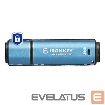 Mälupulk Kingston MEMORY DRIVE FLASH USB3.2/128GB IKVP50/128GB