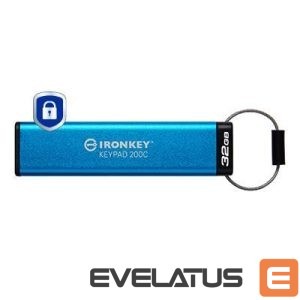 Mälupulk Kingston  MEMORY DRIVE FLASH USB-C/32GB IKKP200C/32GB 
