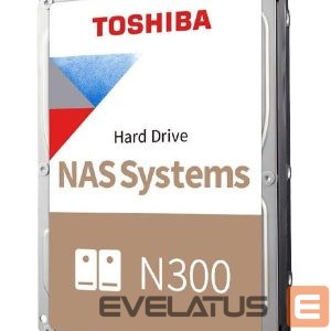 Kõvaketas HDD Toshiba  HDD||Serial ATA III|3.5 "|Buffer 512 MB|7200 RPM| 12 TB|HDWG51CUZSVA 