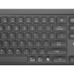 Arvuti klaviatuur Gembird  KEYBOARD WRL SLIM 2.4G+BT US/KB-WPS-03 