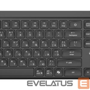 Arvuti klaviatuur Gembird  KEYBOARD WRL SLIM BT CYRILLIC/KB-WPS-03-CYRL 