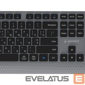 Arvuti klaviatuur Gembird  KEYBOARD +MOUSE WRL CYRILLIC/BK KBS-WPS-02-CYRL 